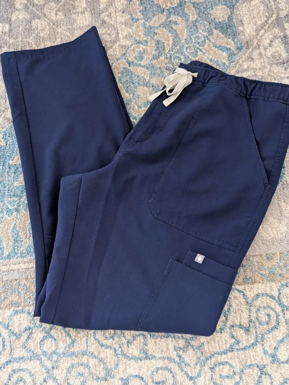 FIGS Pants Men's XL Blue Cairo Cargo Scrubs Medical Nurse Doctor TM3001